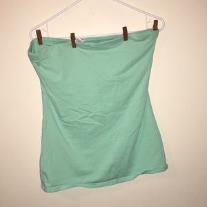 Light Blue Tube Top